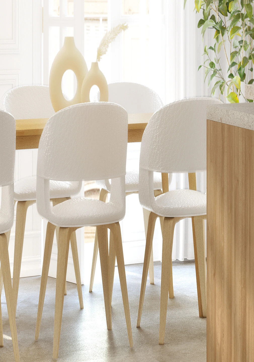 CASA Chêne Aurora et Bleu Intense